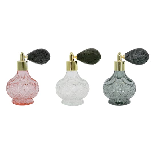 4&#x22; Assorted Glass Perfume Decorative Tabletop Bottle by Ashland&#xAE;, 1pc.